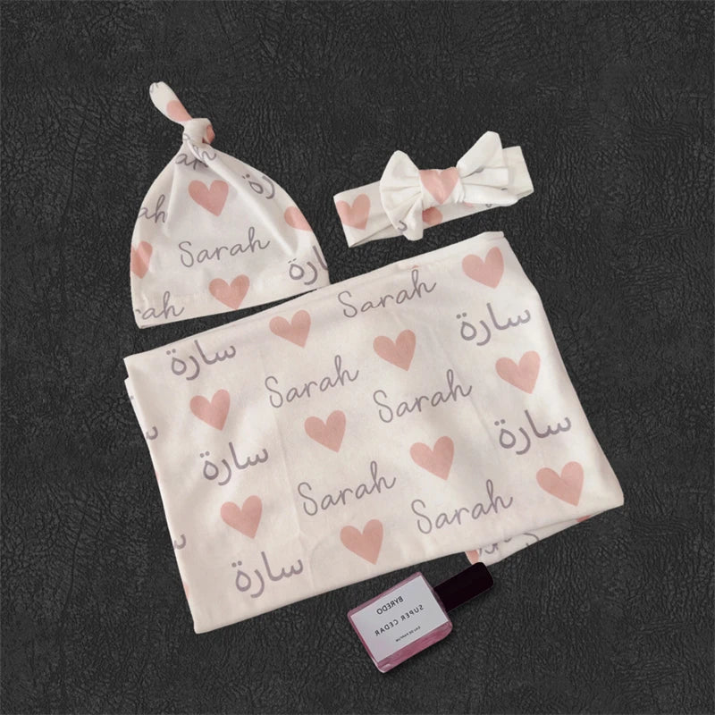 Luxury Cotton Jersey Baby Swaddle – Soft & Breathable for Newborns