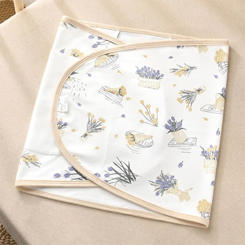 Breathable Baby Swaddle – Lightweight & Comfortable for Newborns