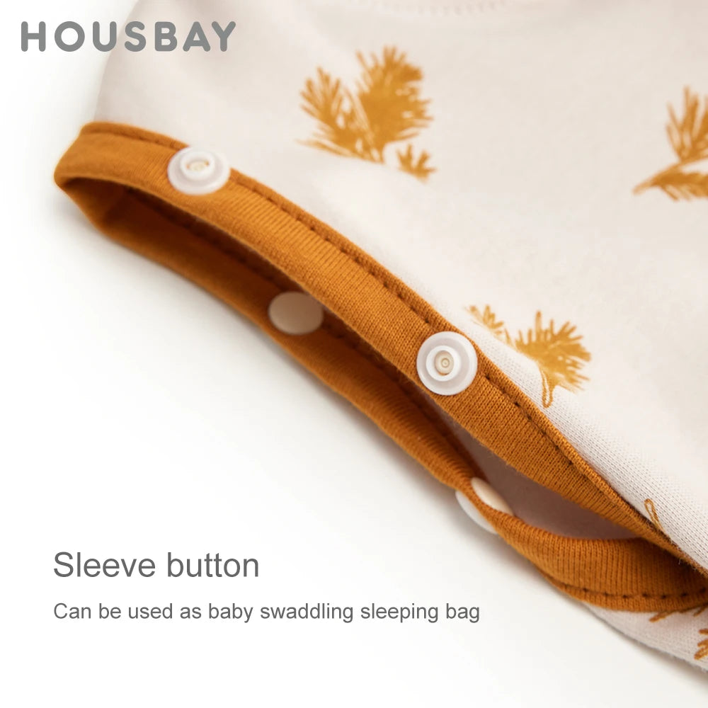 Cozy Cotton Baby Sleeping Bag – Soft & Secure Newborn Swaddle