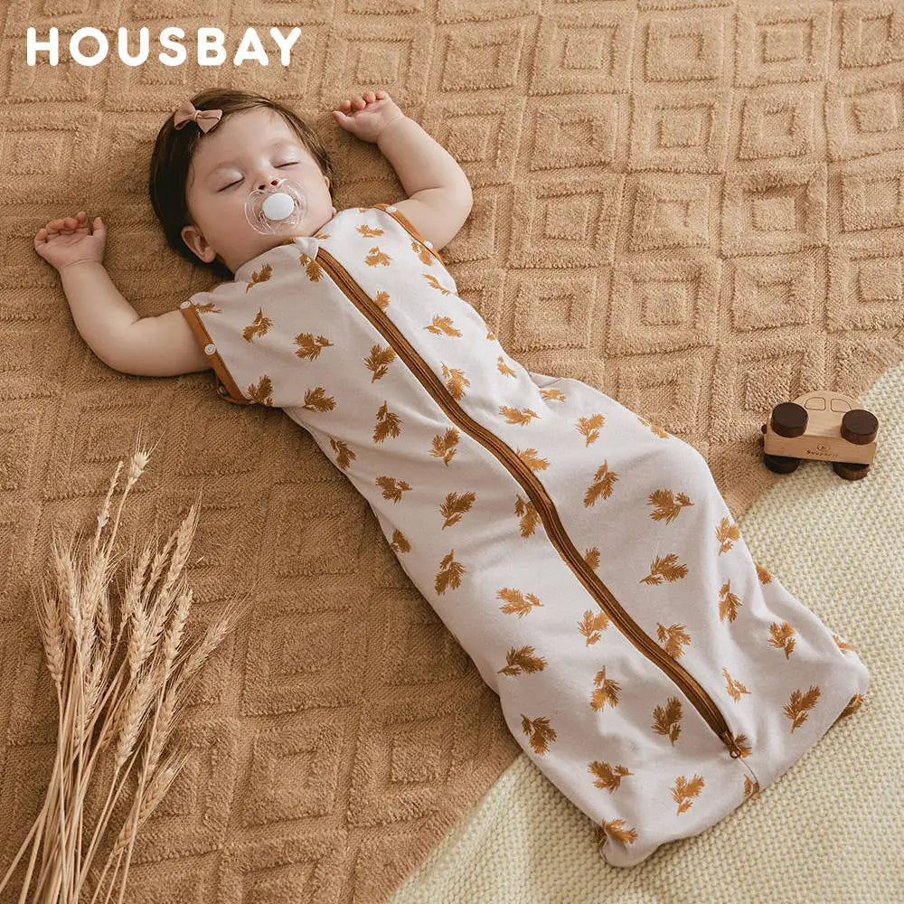 Cozy Cotton Baby Sleeping Bag – Soft & Secure Newborn Swaddle