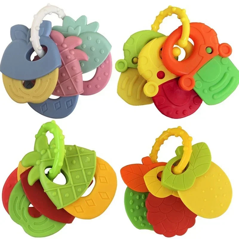 Food-Grade Baby Teething Toy – Safe & Soft Silicone for Infants