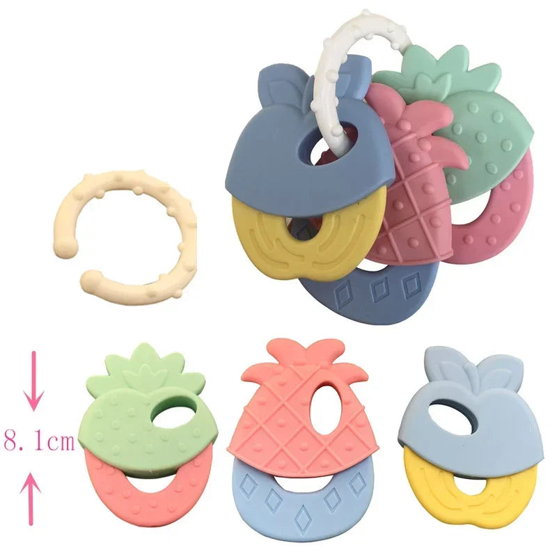 Food-Grade Baby Teething Toy – Safe & Soft Silicone for Infants