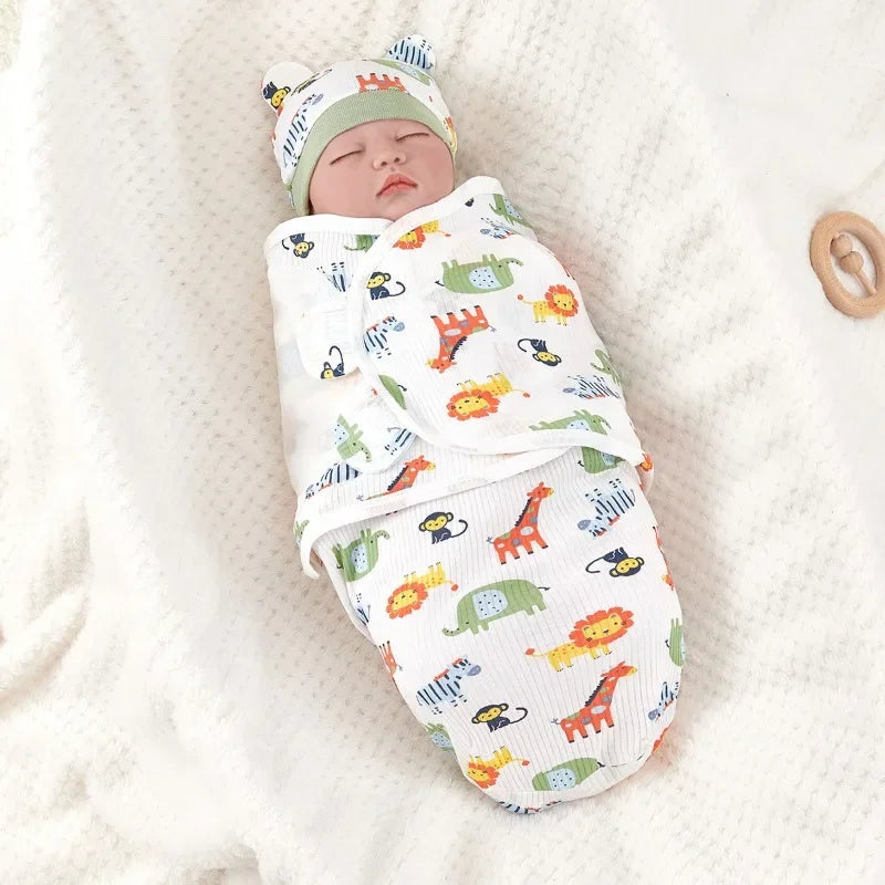 Baby Anti-Shock Swaddle Blanket – Soft & Protective for Newborns