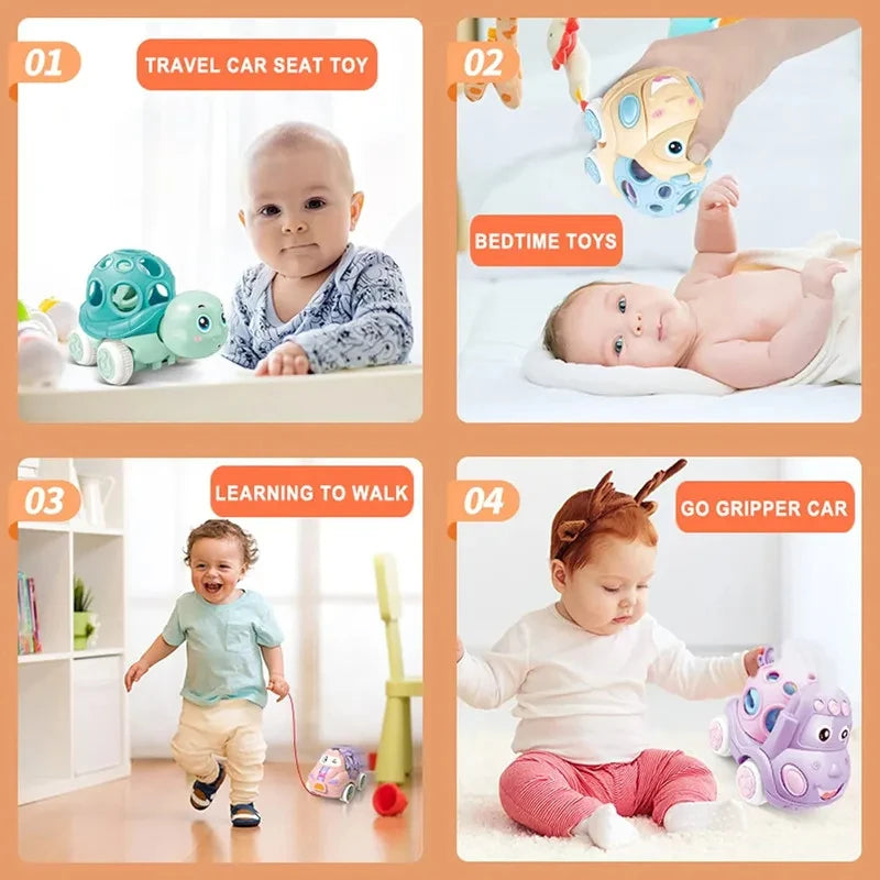 Colorful Baby Rattles – Sensory & Teething Toy for Infants