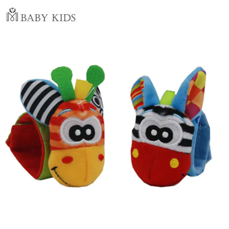 Plush Rattle Socks Sensory Toys – Developmental Toys for Infants & Toddlers