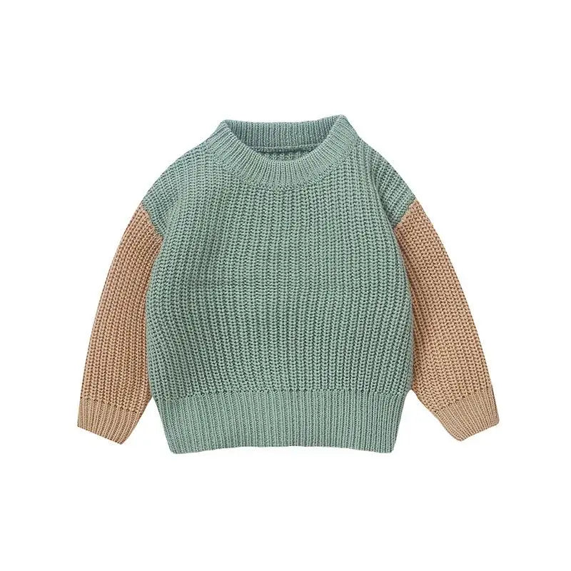 Cozy Autumn Knitted Sweater – Warm & Stylish for Girls