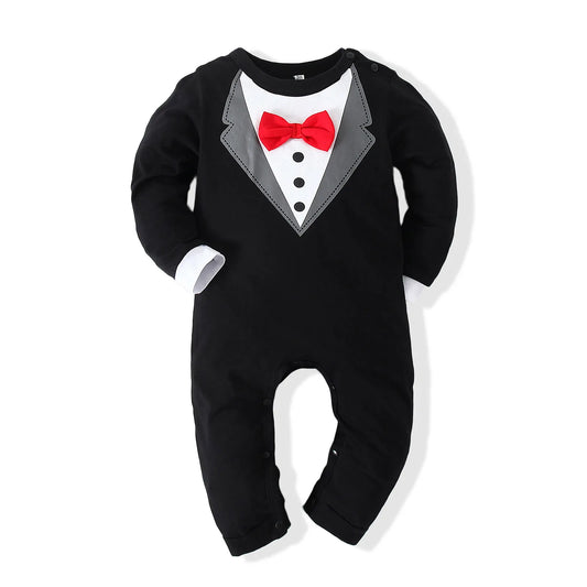 Soft Cotton Newborn Baby Boy Outfit – Cozy & Stylish One-Piece Set