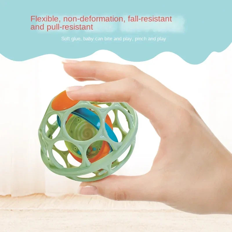 Soft Baby Rattle Ball – Safe & Interactive Toy for Babies