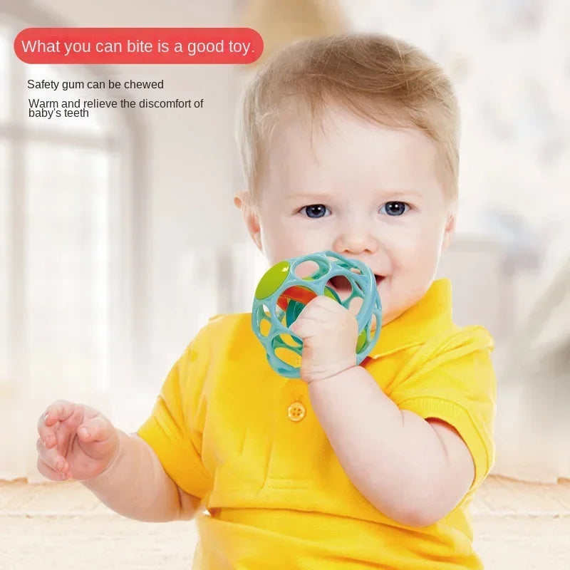Soft Baby Rattle Ball – Safe & Interactive Toy for Babies